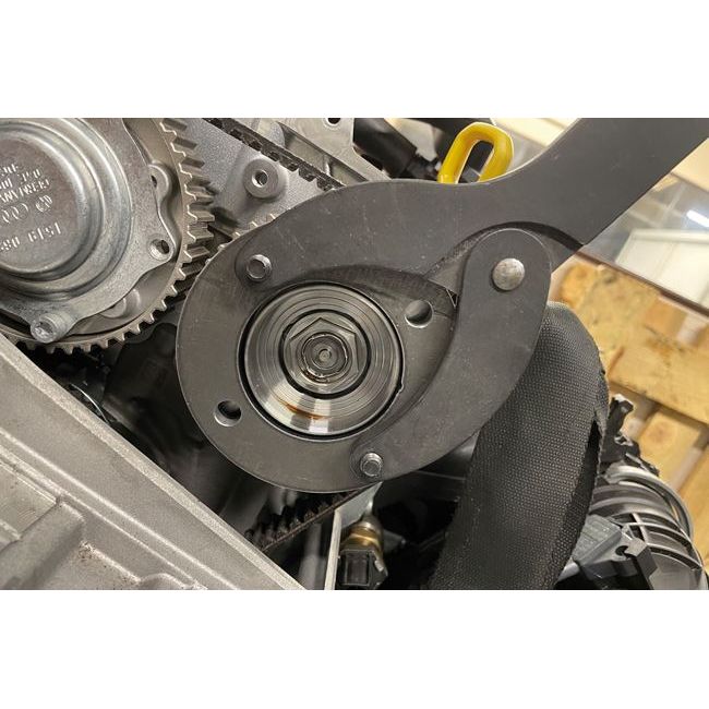 Laser Camshaft Sprocket Holding Tool - for VW Group 1.0L, 1.5L Petrol 8421 Laser - Dynamic Drive