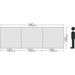 Quest Screen Shield (3 panel) A5512 Quest - Dynamic Drive