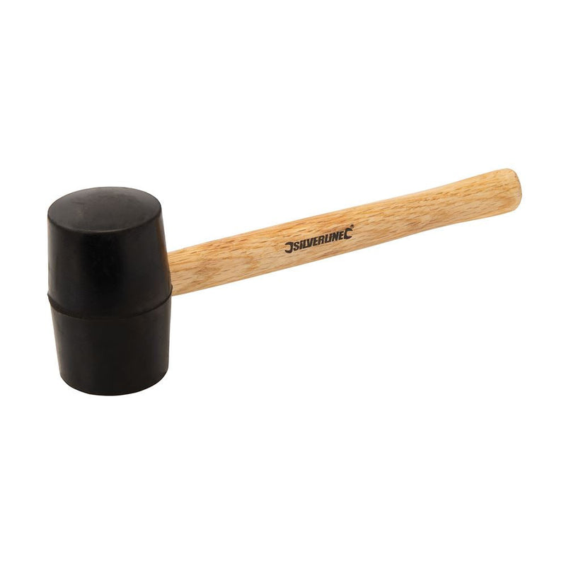 Silverline Black Rubber Mallet 16oz (454g) Silverline - Dynamic Drive
