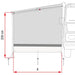 Fiamma Sun View Side Caravanstore XL Caravan Sun Shade Fiamma - Dynamic Drive