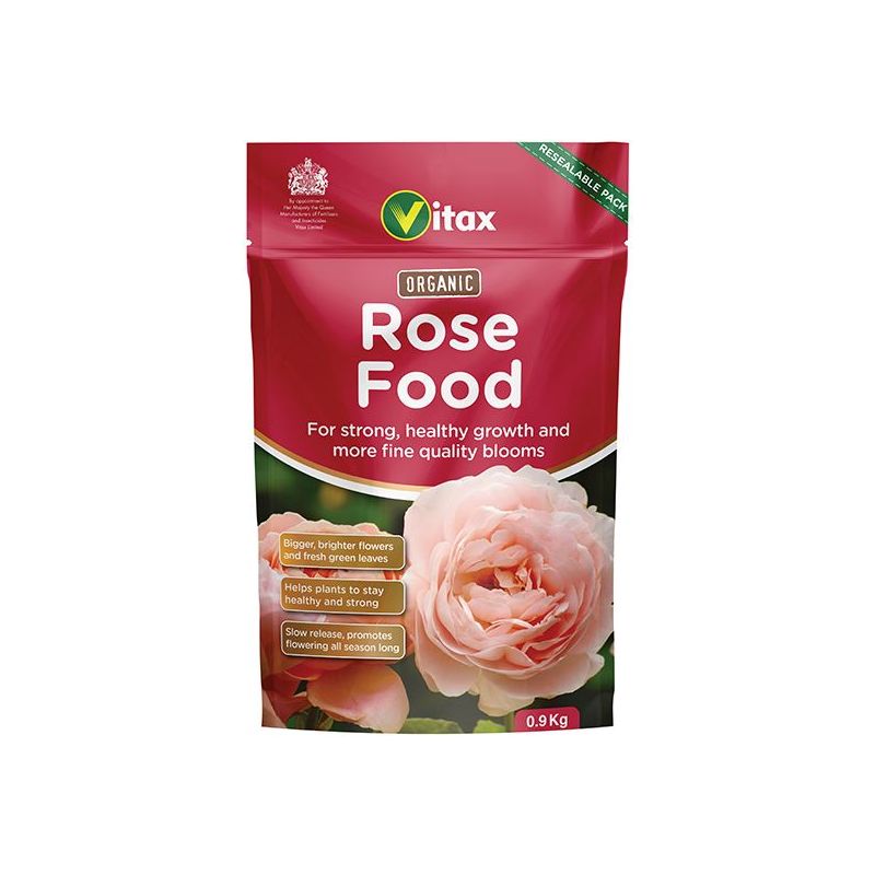 Vitax Organic Rose Food 0.9kg Pouch Vitax - Dynamic Drive