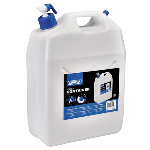 Draper Water Container with Tap, 25L 23247 Draper - Dynamic Drive