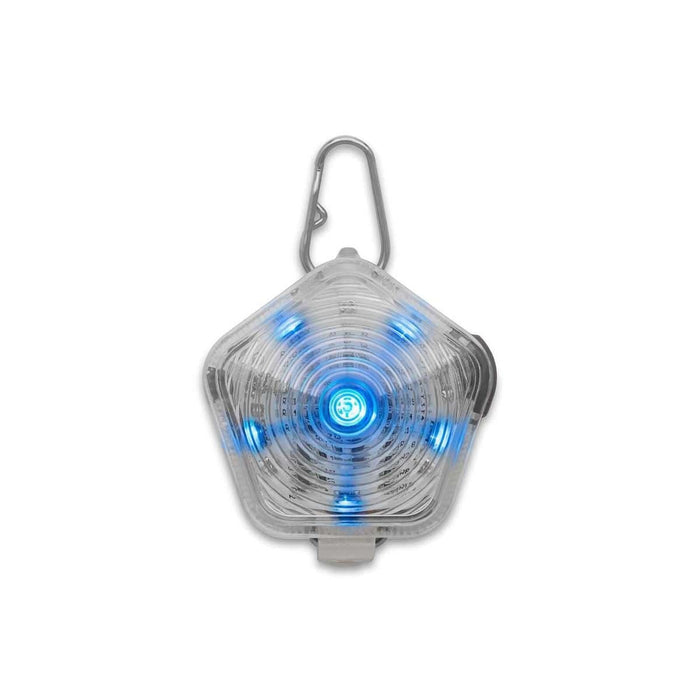 Ruffwear Beacon Dog Safety Light Clear Lake (One Size) Ruffwear - Dynamic Drive