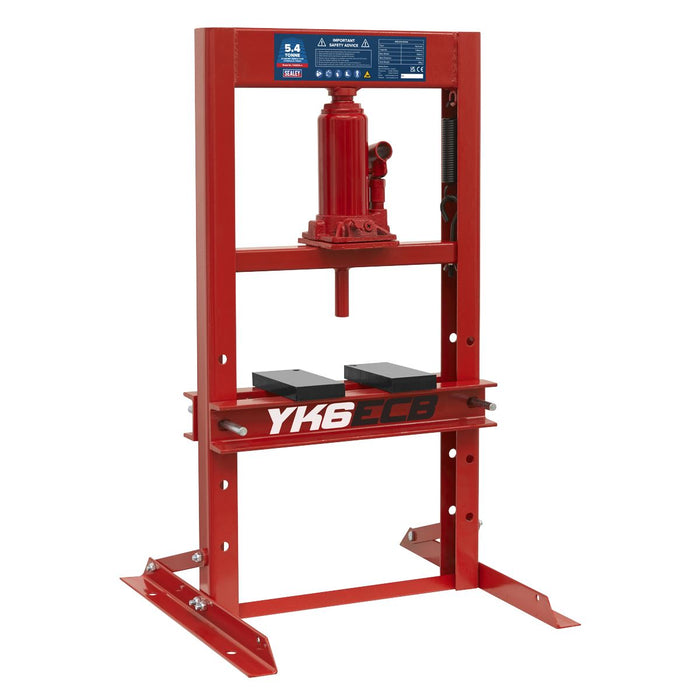 Sealey Hydraulic Press 5.4 Tonne Economy Bench Type YK6ECB Sealey - Dynamic Drive
