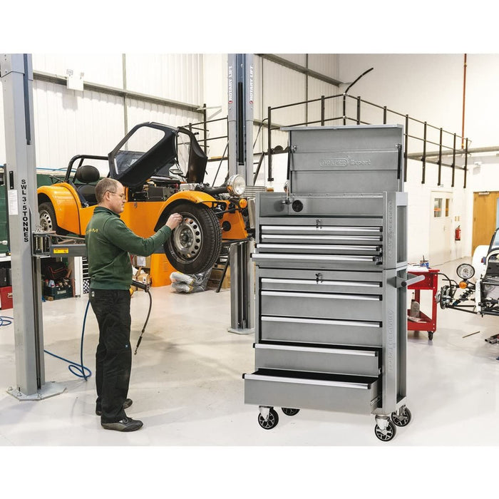 Draper Combined Roller Cabinet and Tool Chest, 9 Drawer, 36" 70503 Draper - Dynamic Drive