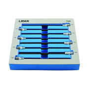 Laser Extra Long Star Socket Bit Set 3/8"D 8pc 7356 Laser - Dynamic Drive