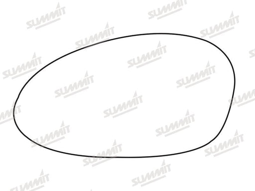 Summit Stick-On Aspheric Mirror Glass fits BMW 1 3 Series 05 on LHS Summit - Dynamic Drive