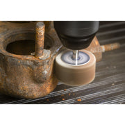 Sealey 40 x 20mm Abrasive Flap Wheel on 6mm Shaft 40Grit - Pack of 5 FW4020405 Sealey - Dynamic Drive