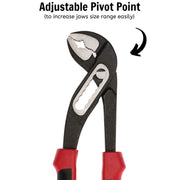 Teng Tools Water Pump Plier 180mm Teng Tools - Dynamic Drive
