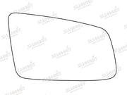 Summit Stick-On Standard Mirror Glass fits BMW 5 Series 03 on 6 Series 04 on RHS Summit - Dynamic Drive