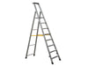 Zarges Trade Platform Steps, Platform Height 2.13m 10 Rungs Zarges - Dynamic Drive
