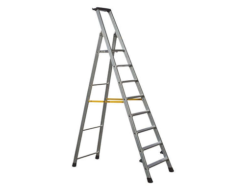 Zarges Trade Platform Steps, Platform Height 2.13m 10 Rungs Zarges - Dynamic Drive