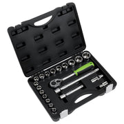 Sealey Socket Set 21pc 1/2"Sq Drive Metric S01237 Sealey - Dynamic Drive