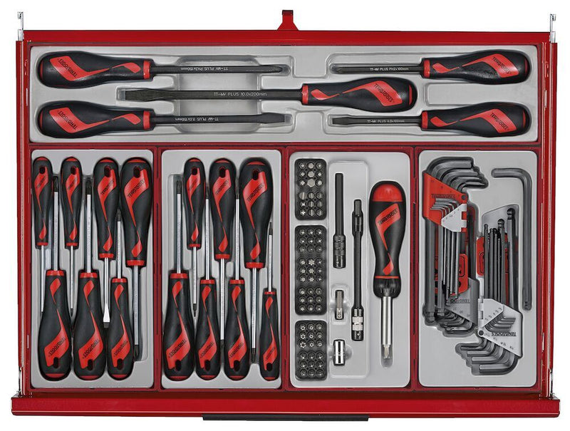 Teng Tools 26" PRO35™ roller cabinet tool kit 628 pieces red Town Tools - Dynamic Drive