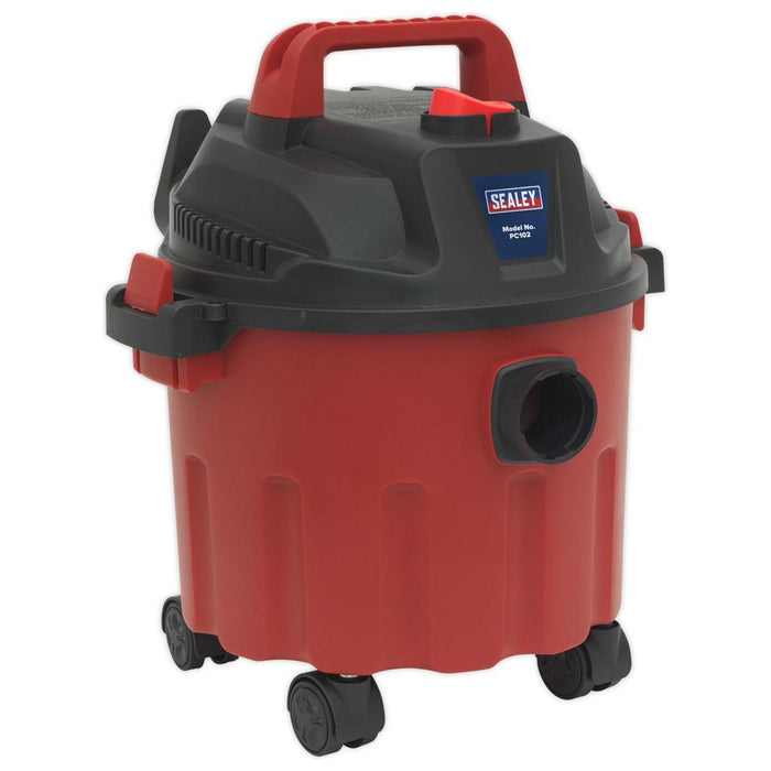 Sealey Vacuum Cleaner Wet & Dry 10ltr 1000W/230V PC102 Sealey - Dynamic Drive