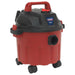 Sealey Vacuum Cleaner Wet & Dry 10ltr 1000W/230V PC102 Sealey - Dynamic Drive