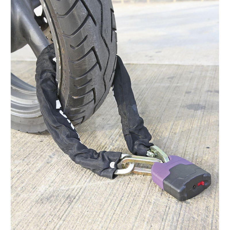 Sealey Motorcycle Chain Lock 10.5 x 10.5 x 900mm 4* ART Approved CLA1090 Sealey - Dynamic Drive