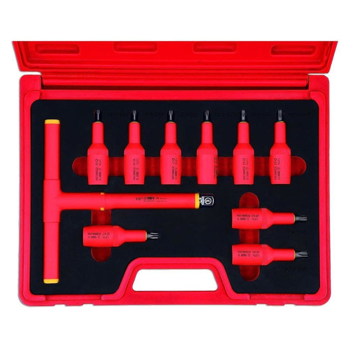 Laser Insulated Star Bit Set 1/2"D 10pc 8560 Laser - Dynamic Drive