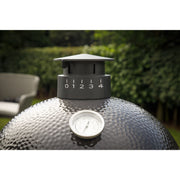 Dellonda Deluxe 22"(56cm) Ceramic Kamado Style BBQ with Wheeled Stand Dellonda - Dynamic Drive