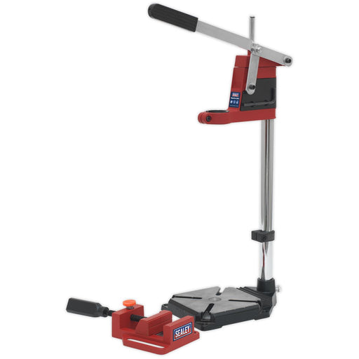 Sealey Drill Stand with Cast Iron Base 500mm & 65mm Vice DS01 Sealey - Dynamic Drive