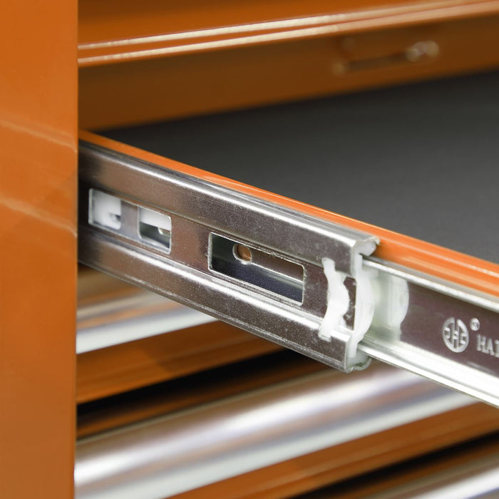 Sealey Mid-Box 2 Drawer with Ball-Bearing Slides - Orange Sealey  - Dynamic Drive