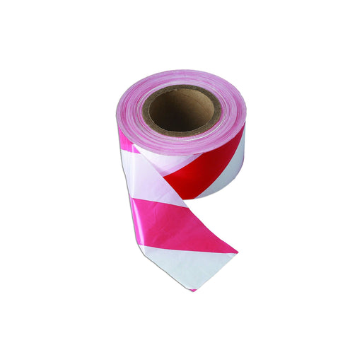 Connect Red & White Barrier Tape 75mm x 500m Non Adhesive 1pc 35365 Tool Connection - Dynamic Drive