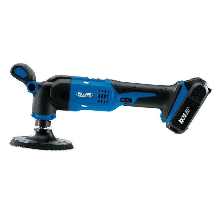 Draper D20 20V Dual Action Sander/Polisher - Bare 55741 Draper  - Dynamic Drive