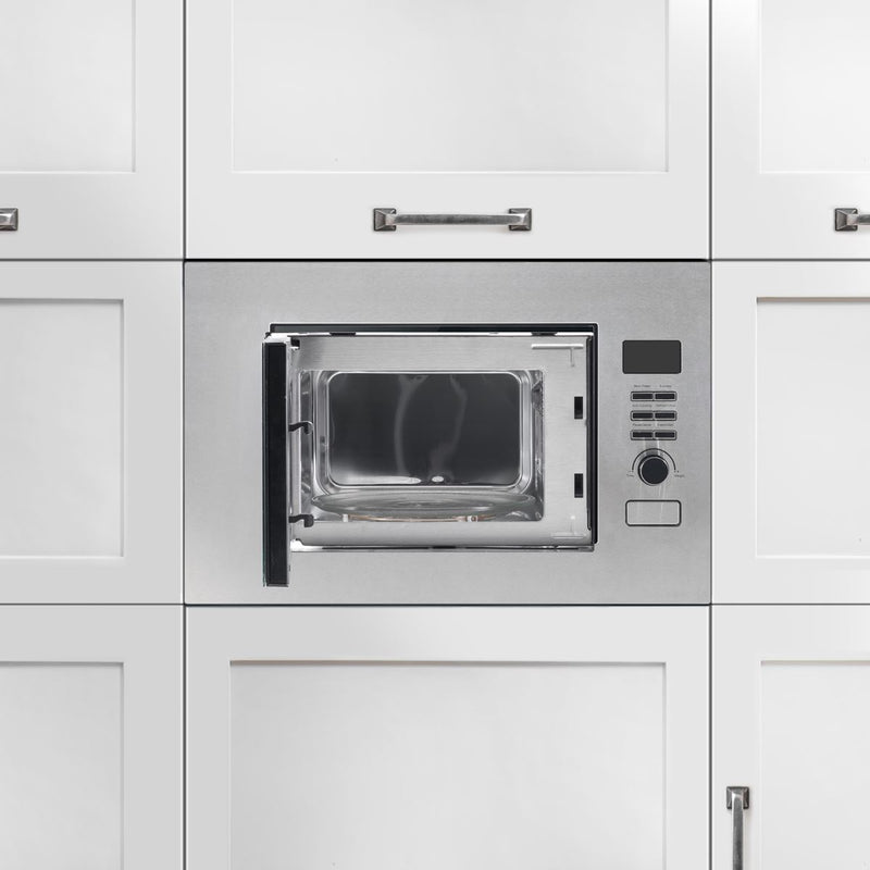 Baridi Integrated Microwave Oven 20L Capacity 900W - Stainless Steel Baridi - Dynamic Drive