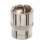 Silverline Socket 3/8" Drive 6pt Metric 16mm Silverline - Dynamic Drive