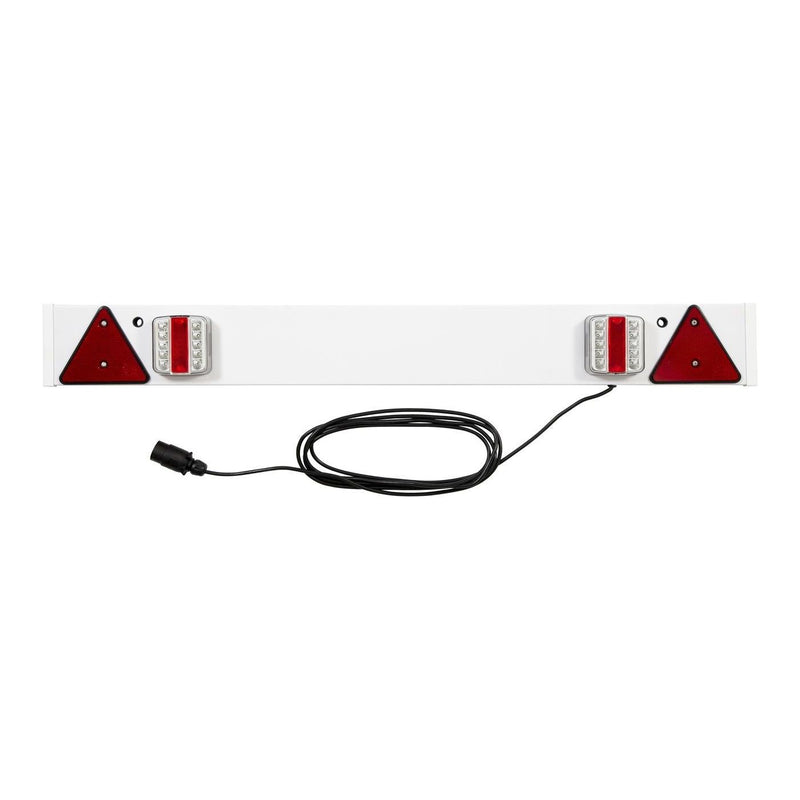 4FT Led Trailer Light Board 4M Cable Light Trailerboard Caravan Towing inc 12N 7 Pin Plug Ring Automotive - Dynamic Drive