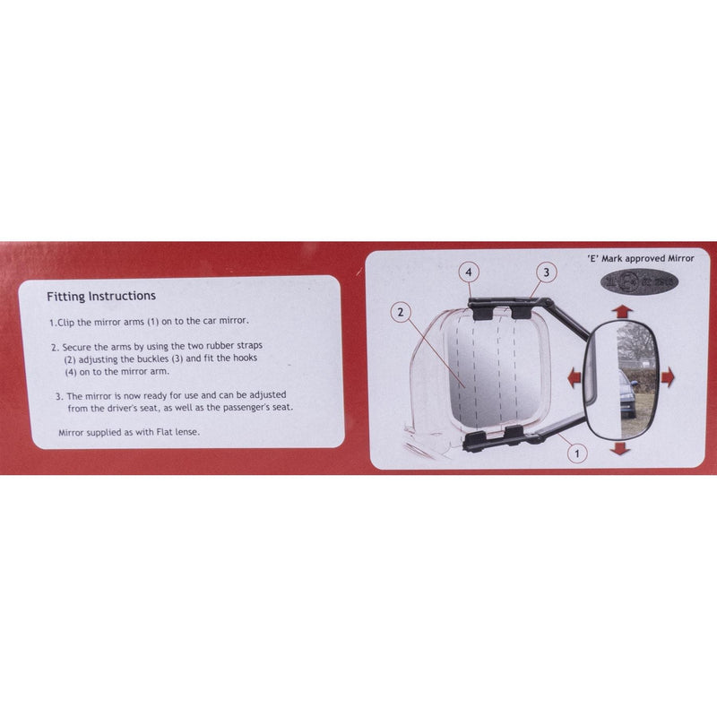 4x4 / Van Caravan Trailer Motorhome Towing Mirror Vision "E" Approved Vision - Dynamic Drive
