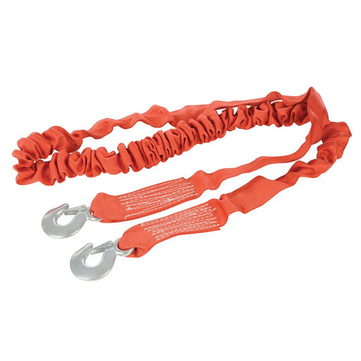 Silverline Elasticated Tow Rope 4 Tonne 4m x 50mm Silverline - Dynamic Drive