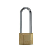 Faithfull Brass Padlock 40mm Long Shackle 3 Keys Faithfull - Dynamic Drive