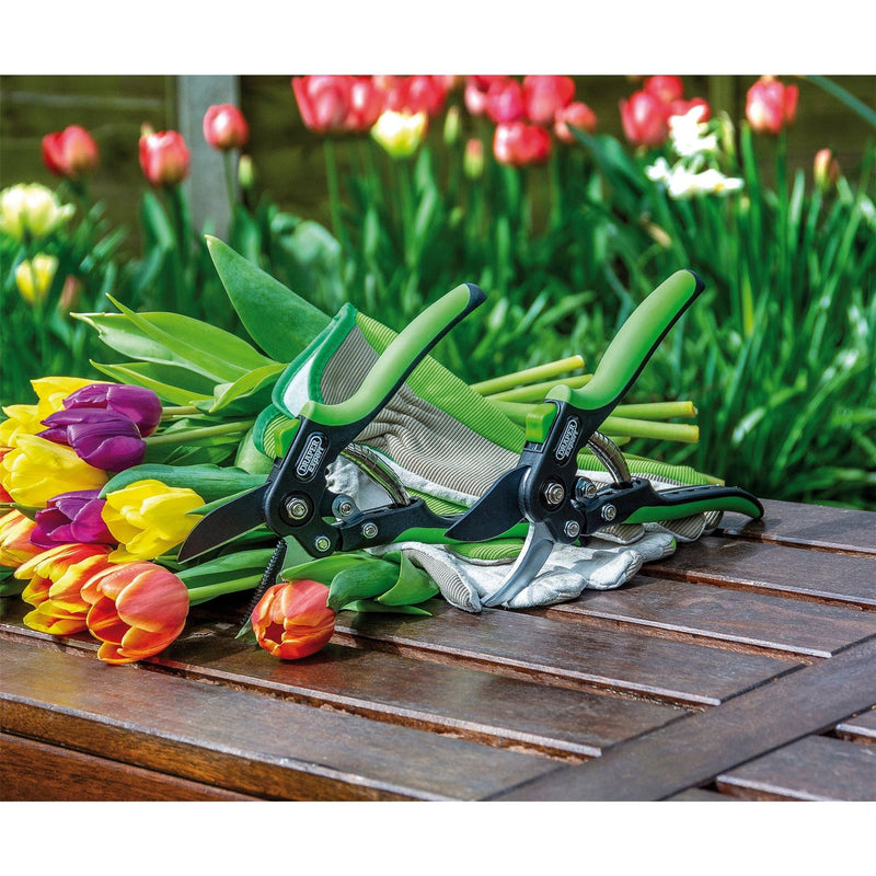 Draper Anvil Pattern Secateurs, 200mm 94983 Draper - Dynamic Drive