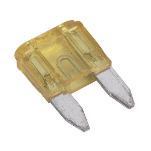 Sealey Automotive MINI Blade Fuse 20A Pack of 50 MBF2050 Sealey - Dynamic Drive
