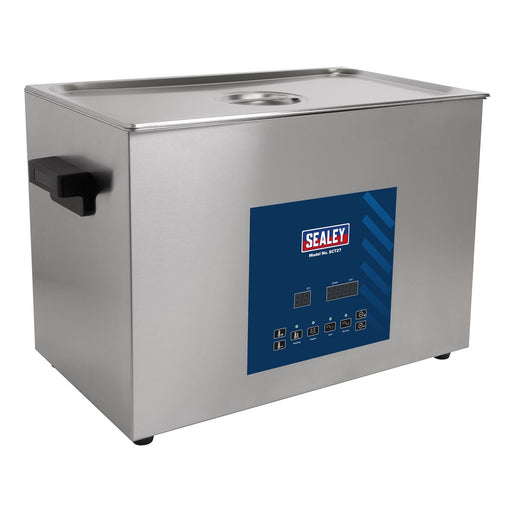 Sealey Ultrasonic Parts Cleaning Tank 27L SCT27 Sealey - Dynamic Drive