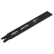 Sealey Pipe Saw Blade 200 x 25 x 1.7mm 8tpi Pack of 5 WPS1002 Sealey - Dynamic Drive