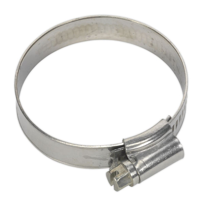 Sealey Hose Clip Stainless Steel 35-51mm Pack of 10 SHCSS1X Sealey  - Dynamic Drive