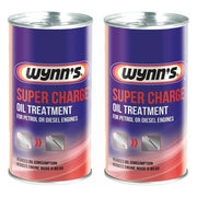 2X Wynns Super Charge Oil Treatment Car Additive Petrol Diesel Engine 300Ml Wynns - Dynamic Drive