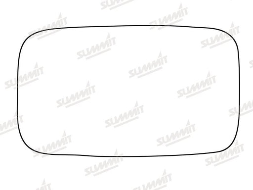 Summit Stick-On Standard Mirror Glass fits Triumph Acclaim LHS Summit - Dynamic Drive