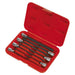 Sealey Hex Socket Bit Set 7pc 3/8"Sq Drive 150mm Metric AK62255 Sealey - Dynamic Drive