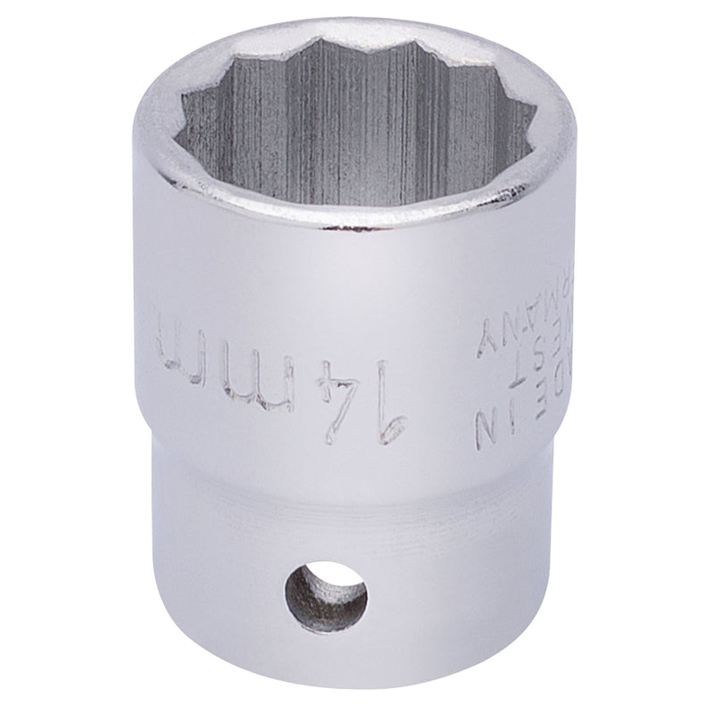 Draper Elora Bi-Hexagon Socket, 3/8" Sq. Dr., 14mm 25903 Draper - Dynamic Drive