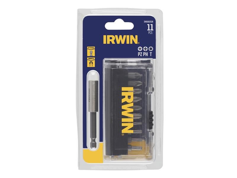 Irwin® Mixed Screwdriver Bit Set, 11 Piece IRWIN® - Dynamic Drive