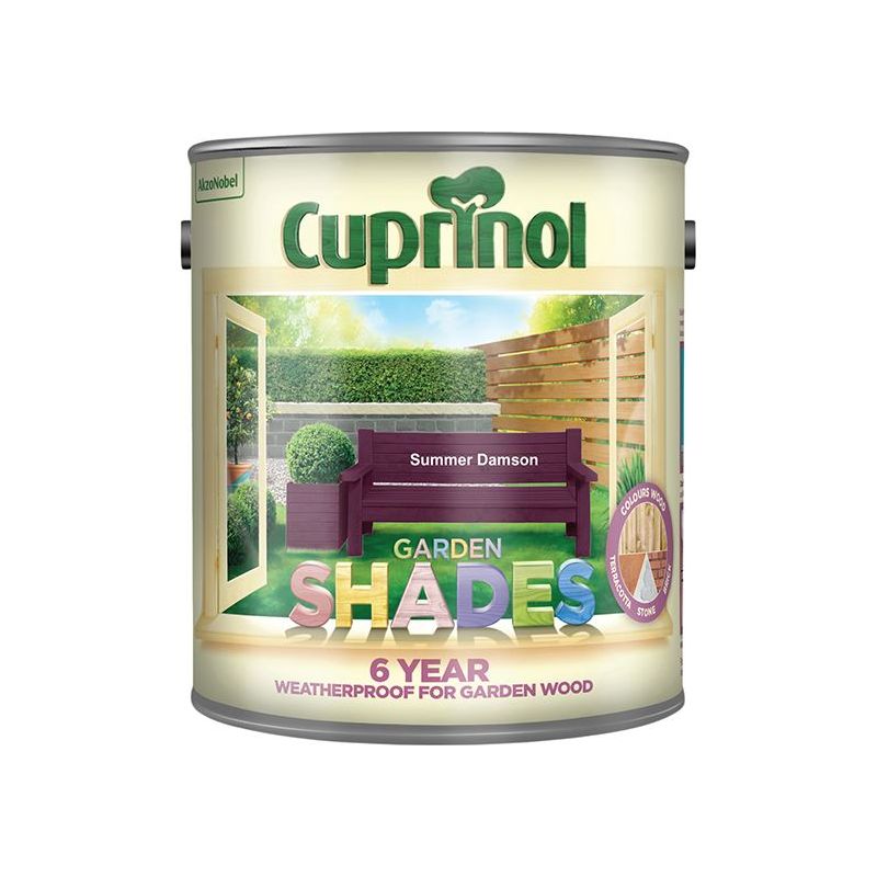 Cuprinol Garden Shades Summer Damson 2.5 litre Cuprinol - Dynamic Drive