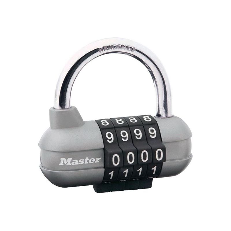 Master Lock Pro Sport 4-Digit Combination 64mm Padlock Master Lock - Dynamic Drive