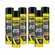 6x Prestone Car Rapid De-Icer Melts Windscreen Ice Frost Snow Aerosol Deicer Prestone  - Dynamic Drive
