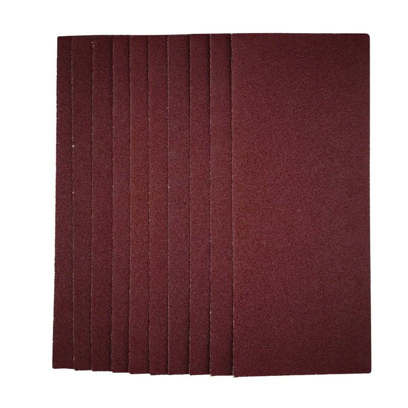 Draper 1/2 Sanding Sheets, 115 x 280mm, 40 Grit (Pack of 10) 55964 Draper - Dynamic Drive
