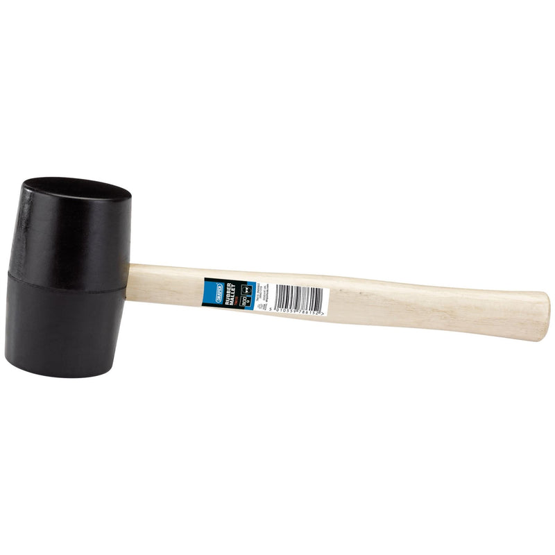 Draper Hardwood Shaft Rubber Mallet, 800g/32oz 78615 Draper - Dynamic Drive