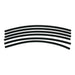 Tool Connection Nylon Pipe 8mm ID X 340mm 6pc 37218 Tool Connection - Dynamic Drive
