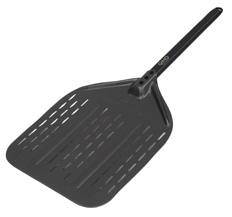 Gino 12 Perforated Pizza Peel Gino - Dynamic Drive